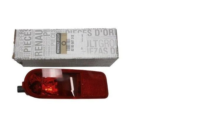 Renault  Clio 3 - III Grantour Sol Arka Tampon Reflektör Sisi - 8200587313