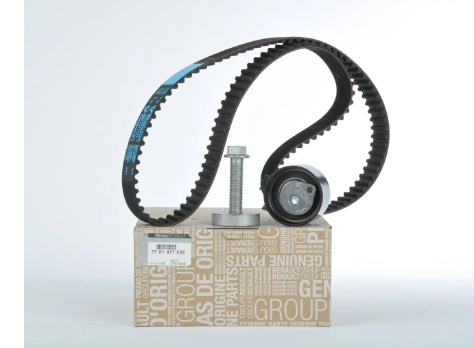 Renault Clio 2 - II Eksantrik Kayış - Triger Gergi Seti 1.5 Dci K9K (EURO 4 Motor) -7701477028 -Mais