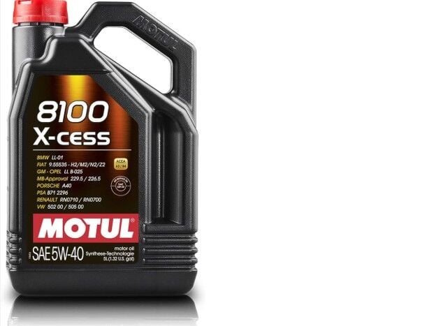 Renault 5W40 8100 X-Cess Gen2 5 Lt Motor Yağ - MOTUL 112927