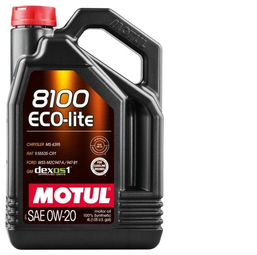 Renault 0W20 8100 Eco-Lite 5 Lt Motor Yağ - MOTUL 108862