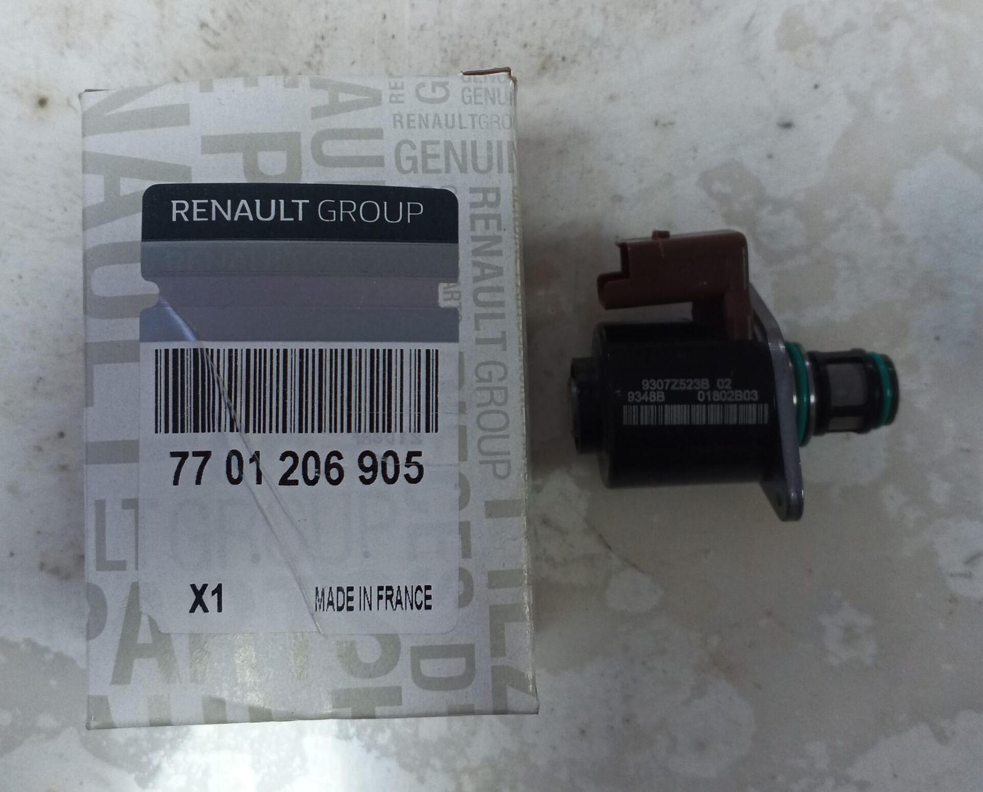 Renault Clio 2 - II / Clio 3 - III (1.5 Dci K9K) - Mazot Rail Pompa Müşürü - 7701206905