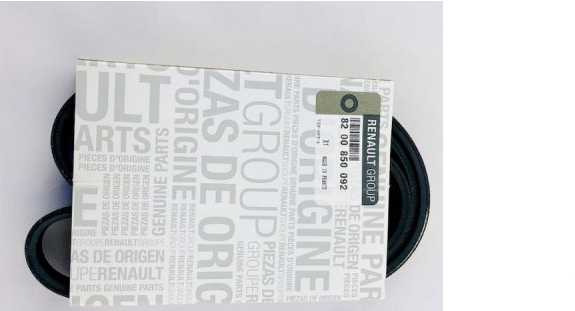 Renault Clio 2 - II / Clio 3 - III Alternatör V / Şarj Kayışı (1.5 Dci K9K) - 8200034396 - Mais