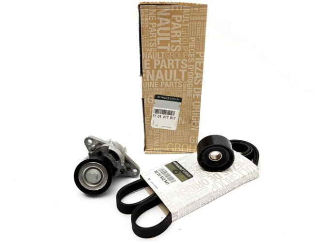Renault Laguna 1 - I Aksesuar Kayış Kiti V Kayış Seti (1.6 16 Valf K4M)  - 7701477517 - Mais
