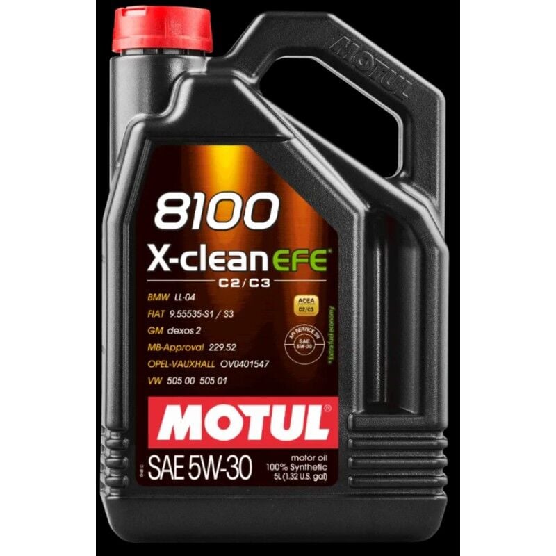 Motul 5W30 EFE 8100 X-CLEAN 5LT Motor Yağı