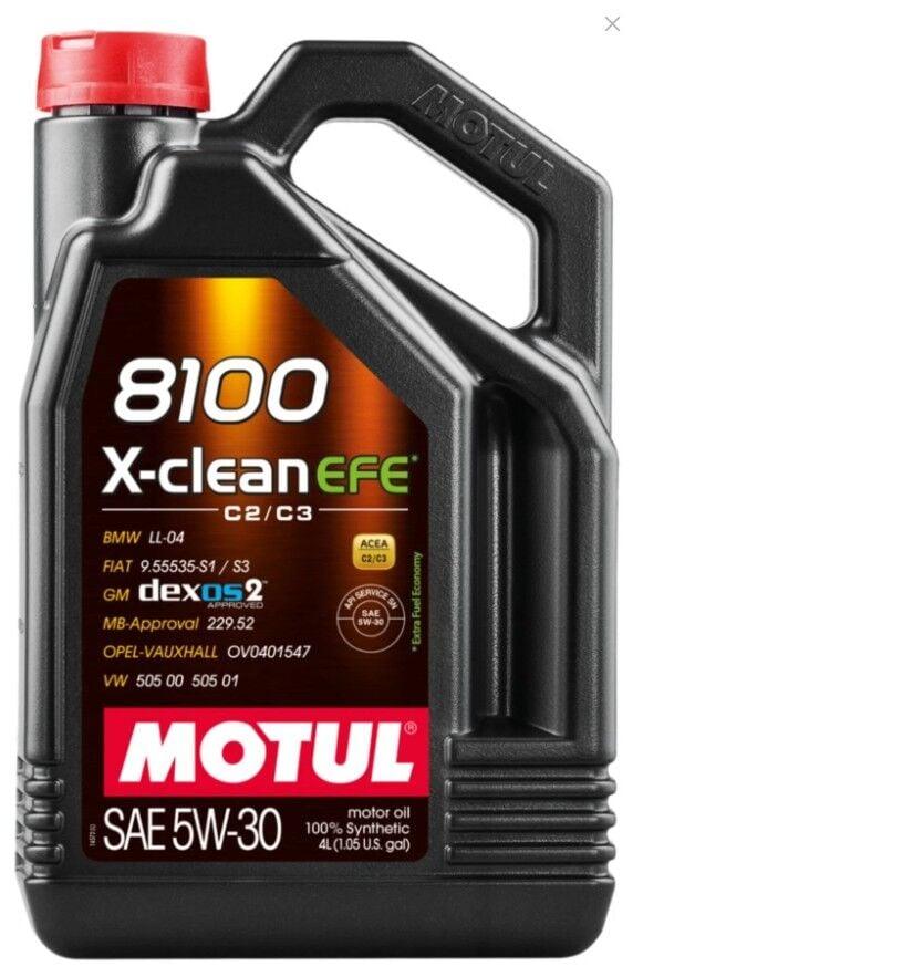 Motul 5W30 EFE 8100 X-CLEAN 5LT Motor Yağı