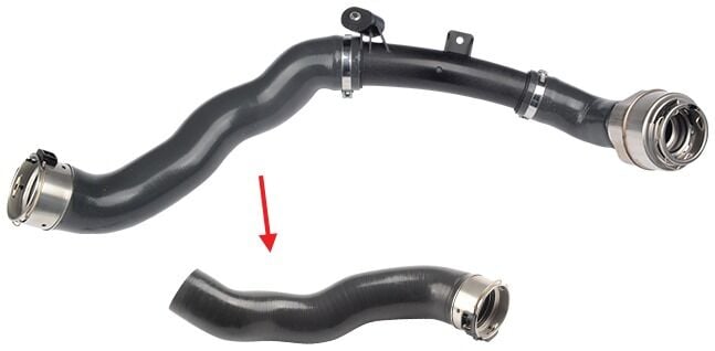Renault Captur I / Dacia Duster 1.3 TCe Turbo Hortumu Plastik Boru Hariç Ok İle Gösterilen Büyük Hortum - 144607725R - 144602115R - 144600186R - 144609531R - 144600442R - 144609843R - 144609120R - 144603740R - 144607842R