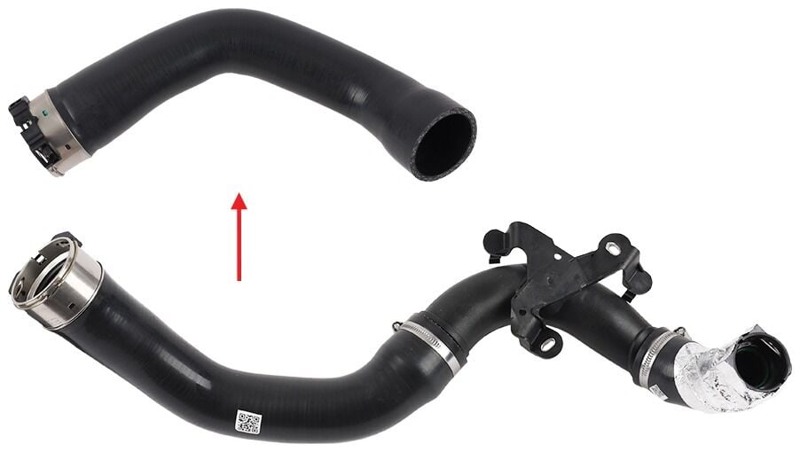Renault Captur I - Clio IV / Dacia Dokker - Duster - Lodgy Turbo Hortumu Plastik Boru Hariç Ok İle Gösterilen Büyük Hortum - 144604208R - 144602500R - 144600374R - 144608373R - 144607476R - 144600468R - 144600108R - 144604405R