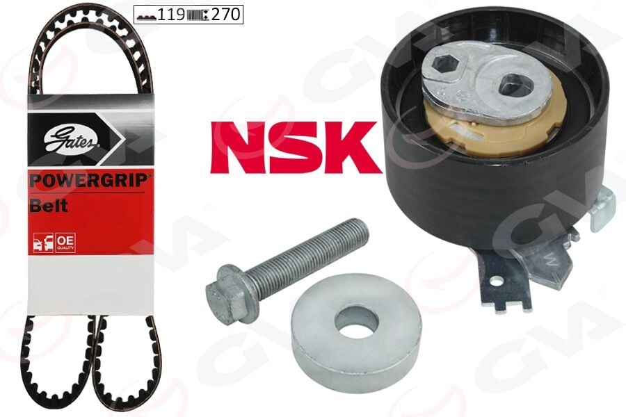 Renault Symbol / Kangoo / Scenic / Megane / Fluecen / Captur / Clio / Talisman / Kadjar / Kaleos / Latitude / Laguna / Dacia Duster / Dokker / Lodgy / Sandero / Logan Triger Seti 1.5 Dci K9K - (Eksantrik Kiti) - 130C10474R - 130C11508R - 130C14613R