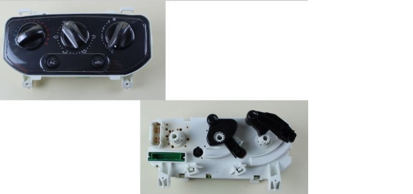 Renault Clio 2 - II / Clio 3 - III Kalorüfer Klima Kumanda Paneli - 7701062931 - Mais