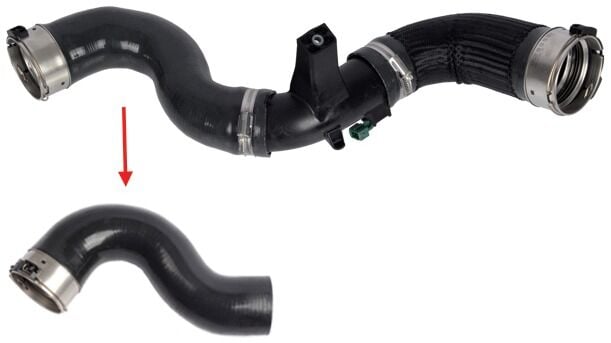 Renault Master III 2.3 dCi Turbo Hortumu Plastik Boru Hariç Arkadan Çekişli Araçlarda Kullanılmıştır - GM 95524211 - 144605647R - 144603426R - 1446300Q2G - 1446300Q3A - GM 95519366 - 144604JA0C - 4705015500