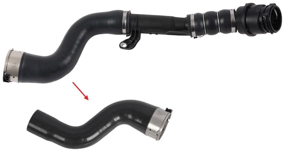Renault Kadjar - Megane IV - Scenic IV 1.5 dCi Turbo Hortumu Plastik Boru Hariç Ok İle Gösterilen Büyük Hortum - 144606515R - 1446000Q1D - 144609787R - 144602760R - 144600835R - 144606189R - 144601524R - 144608356R - 144606171R