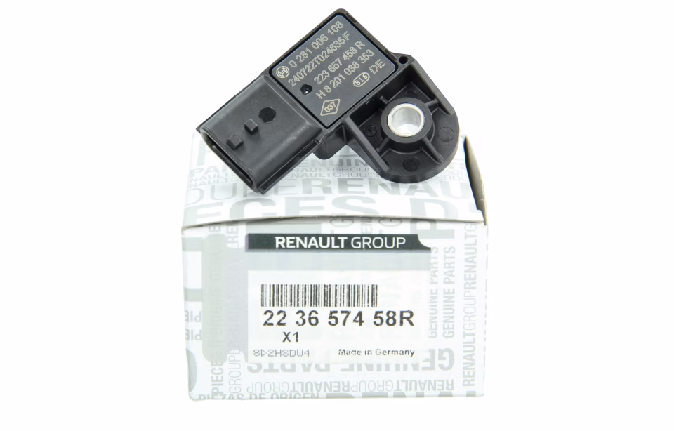 Renault Trafic 3 - III / Captur / Clio / Megane / Fluence / Symbol / Talisman / Dacia Duster / Dokker / Lodgy / Sandero Isı Basınç Kaptör Sensörü (Map) - 223653148R - 223653584R - 223650631R