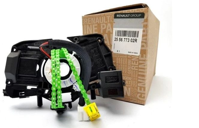 Renault Clio 4 - IV Direksiyon Döner Kondaktör / Aırbag Sargısı İkaz Kol Göbeği - 255677302R - Mais