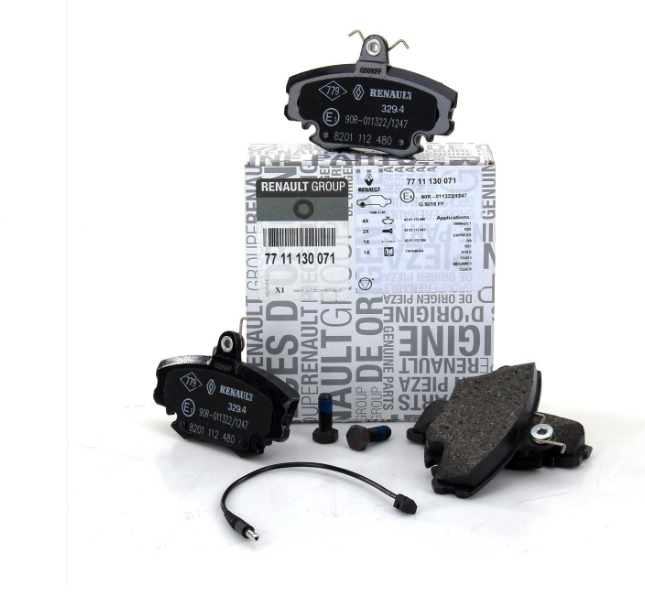 Renault Clio 1 -  Clio 2 - II - Clio 3 - III - Ön Fren Balatası Takımı - 7711130071  - Renault Mais