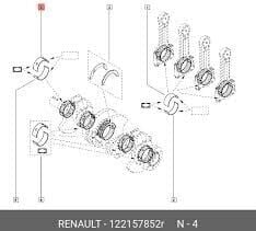 Renault Megane IV - 4 - Ana Yatak 1.3 Tce H5H Adet (2020-2024) - 122157852R