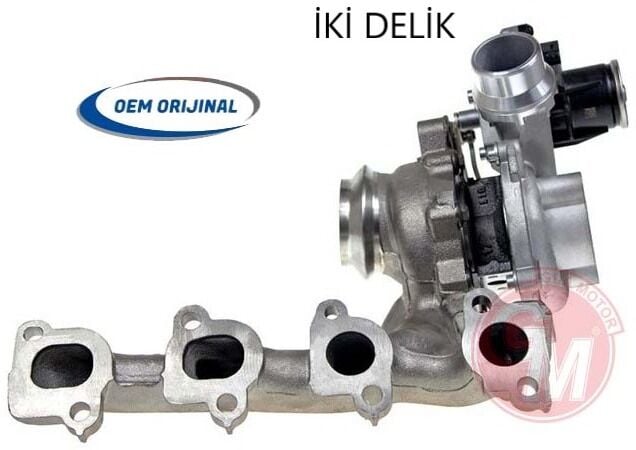 Renault Megane IV - 4 / Clio V - 5 / Captur II - 2 / Kadjar / Express - Turbo Şarj Manifoldlu Komple- 2.Delik 95bg K9K - 144106234R - 16359700025