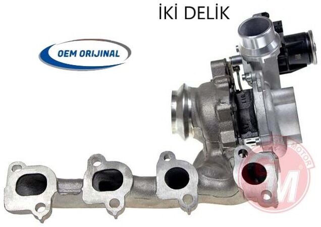 Renault Megane IV - 4 / Clio V - 5 / Captur II - 2 / Kadjar / Express - Turbo Şarj Manifoldlu Komple- 2.Delik 95bg K9K - 144106234R - 16359700025