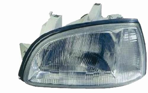 Renault Clio 1 - I (1996-1998) Eski Model Sağ Far Lambası (Komple) - 7701042148