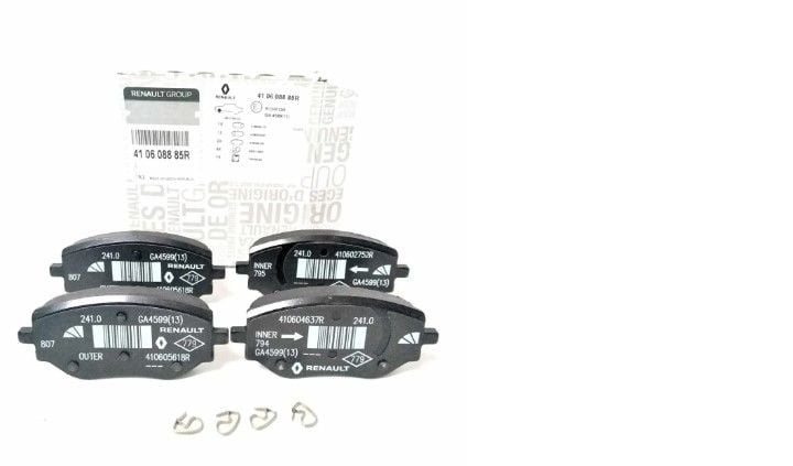 Renault Clio 5 - V Ön Fren Disk Balatası - 410608885R - Renault Mais