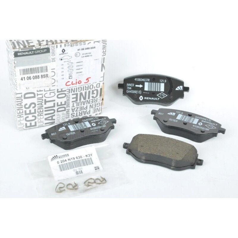 Renault Clio 5 - V Ön Fren Disk Balatası - 410608885R - Renault Mais