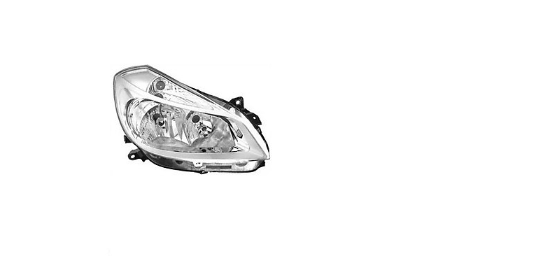 Renault Clio 3 - III (2005 - 2008) - Sağ Ön Far - 7701061069 - 260100203R - TYC