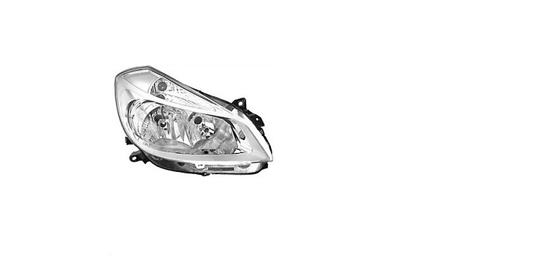 Renault Clio 3 - III (2005 - 2008) - Sağ Ön Far - 7701061069 - 260100203R - Depo