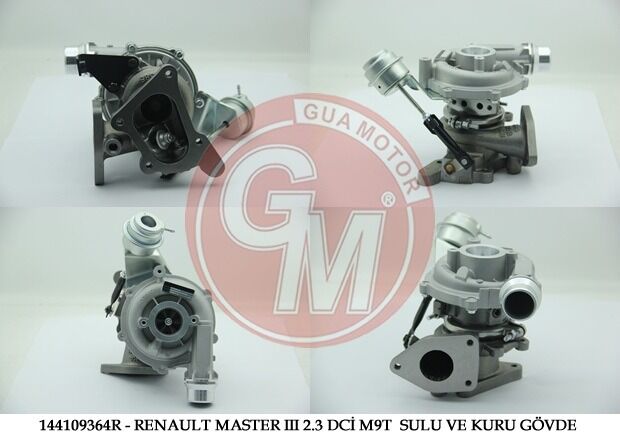 Renault Trafic II - 2 / Master III - 3 - Turbo Şarj 115bg 2.3 Dci 145bg M9T 2,5cdtı - 144109364R - 144114283R