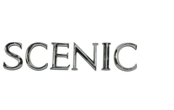 Renault Scenic 2 - II Arka Bagaz Yazısı - 8200211785