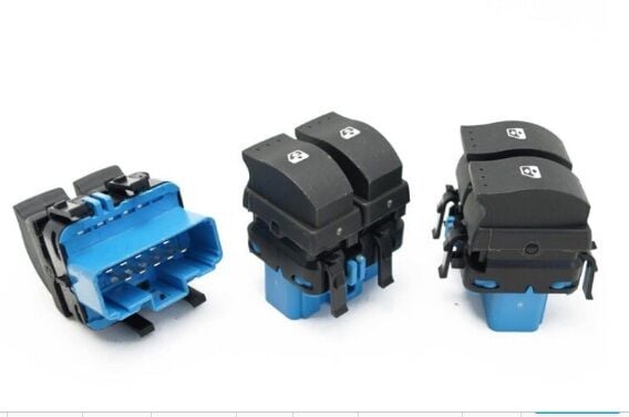 Renault Megane 2-II Cam Açma Düğmesi Sol - 8200107772 - İthal