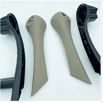 Renault Megane 2 - II Kapı Kolça Takımı Alt Üst Kompel (Bej) - 7701475317 - Kaya Plastik