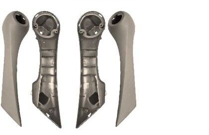 Renault Megane 2 - II Kapı Kolça Takımı Alt Üst Kompel (Bej) - 7701475317 - Kaya Plastik