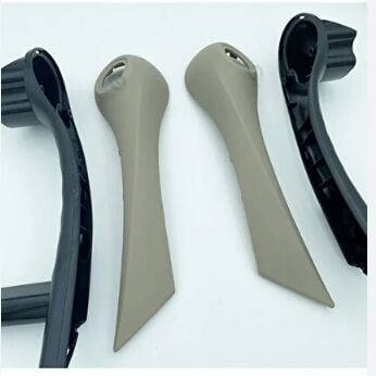 Renault Megane 2 - II Kapı Kolça Takımı Alt Üst Kompel (Bej) - 7701475317 - Kaya Plastik