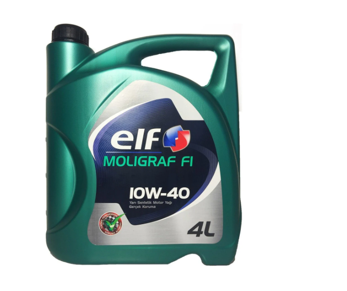 Motor Yağı - Elf 10W40 - Moligraf - F1 4 Litre -Elf
