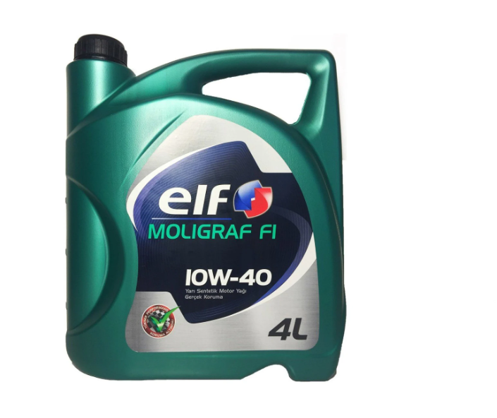 Motor Yağı - Elf 10W40 - Moligraf - F1 4 Litre -Elf