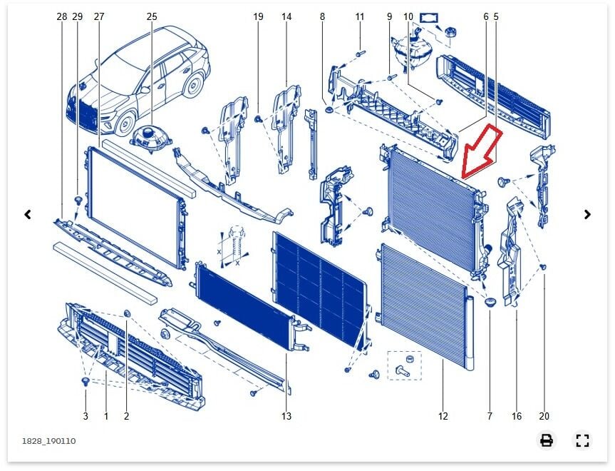 Renault Austral (1.2Tce-H5F) Motor Su Radyatörü - 214106681R