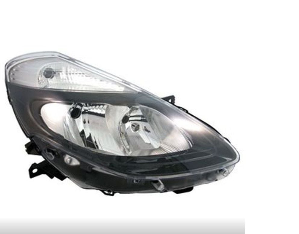 Renault Clio 3 - III Ön Sağ Far Lambası (Gri-Siyah) (2009-2012) - 260103856R - 7701072013 - TYC