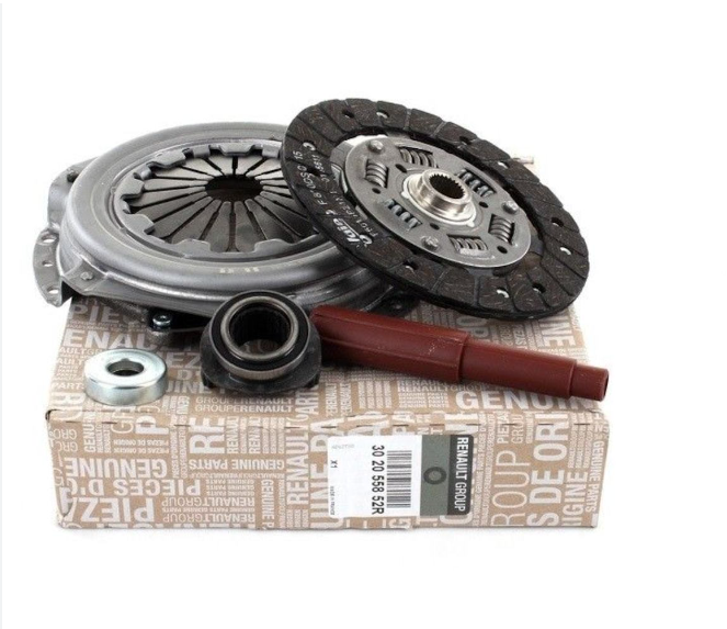 Renault Clio Debriyaj - Baskı Balata Bilya Seti (1.4 8 Valf K7J) - 302055852R - 302052727R - Mais