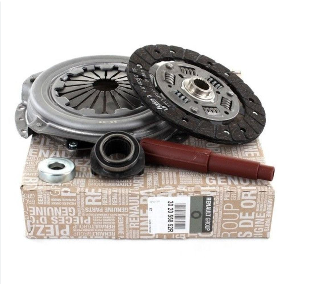 Renault Clio Debriyaj - Baskı Balata Bilya Seti (1.4 8 Valf K7J) - 302055852R - 302052727R - Mais