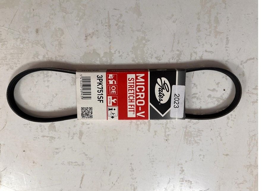 Renault Clio 3 - III / Clio 4 (1.2 16 Valf D4f) Alternatör V Kayışı (3 PK 751) - 117200033R - Gates