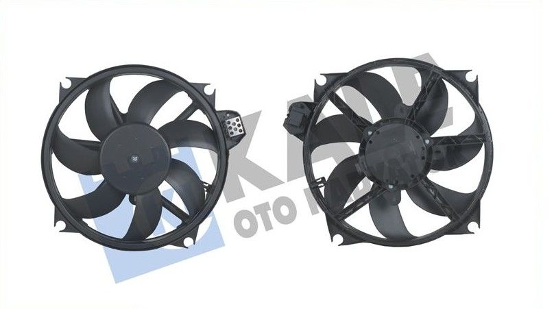 Renault Megane 3 - III Fan Motoru Komple - 214819402R - 214810028R - Kale