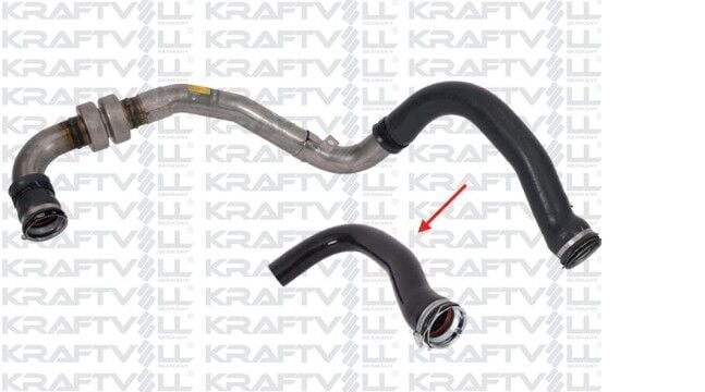 Renault Laguna 3 - III (1.5 - Dci K9K) Turbo Hortumu Metal Kısım Hariç - 8201043883 - 8200493735 - Kraftvoll