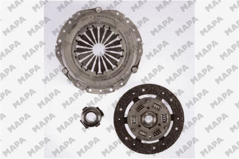 Renault R9 / R19 / Symbol / Clio / Kangoo / Megane / Twingoo / Express / Dacia Logan / Sandero / Solenza Debriyaj - Baskı Balata Bilya Seti (1.4 8 Valf / D7F / D4F / E7J / K7J / D4F)) - 302055852R - 302052727R - 7701478126 - 7701470986 - 302050453R