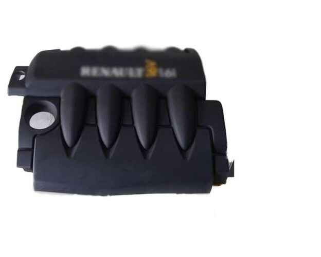 Renault Megane 2 - II Motor Korumu Üst Kapağı (Siyah) - 8200287536 - 8200182037 - Aft