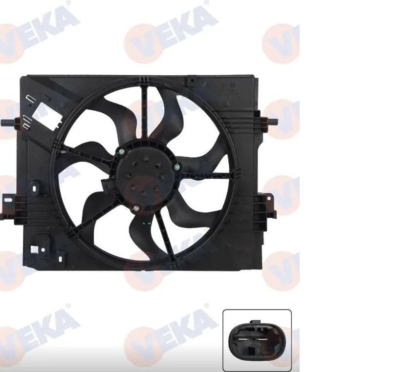 Renault Clio 5 - V 81.0 SCE B4D) Fan Motoru Komple - 214815148R - Veka