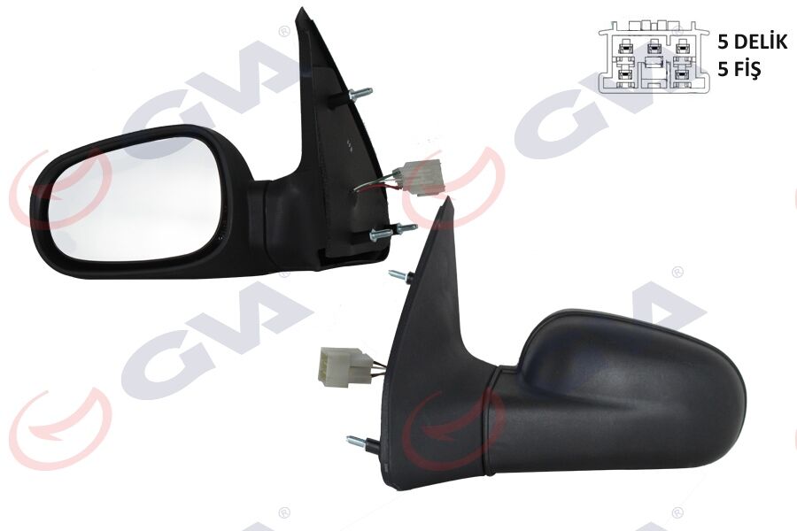 Renault Clio 1 - I Dış Dikiz Ayna Sol Elektrikli (1994-1998) - 7701367440 - 7700826681