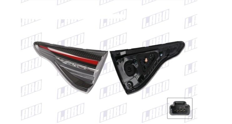 Renault Clio 5 - V Sağ İç Stop Lambası Ledli Faz 2 - II (2024 --) - 265506440R - Labo