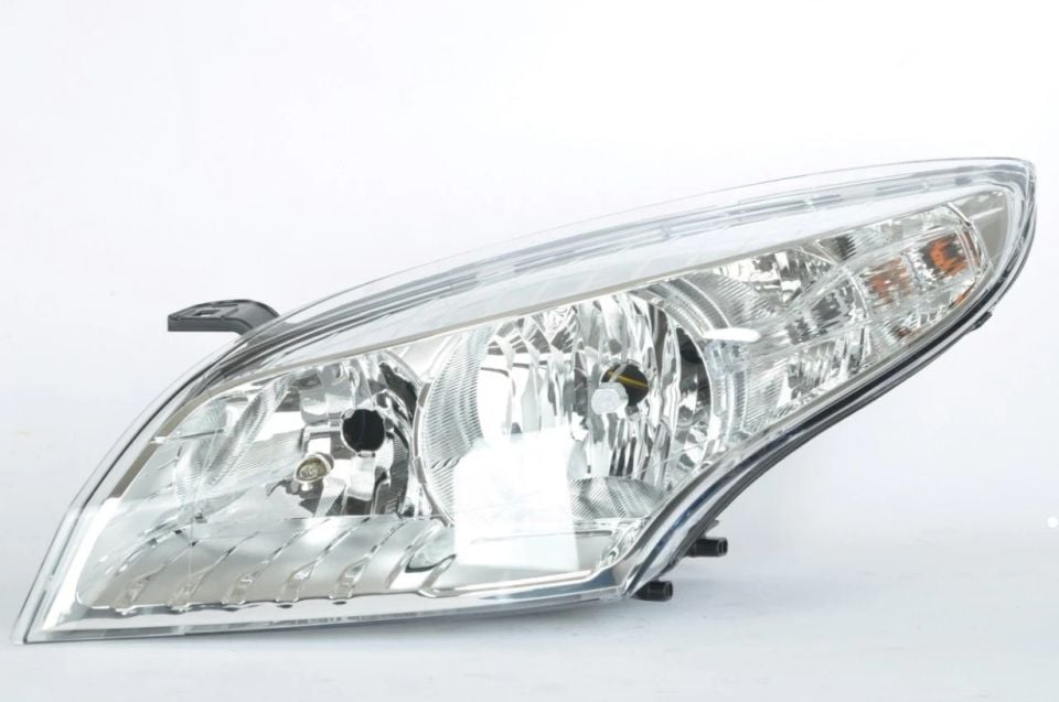 Renault Megane 3 - III Sol Ön Far Lambası Krom Komple - 260607449R - 260605985R - Depo