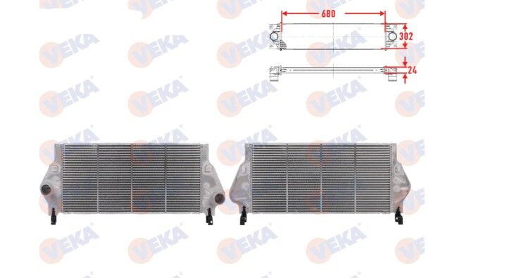 Renault Espace 4 - IV (İntercooler) Turbo Radyatörü - 8200008761