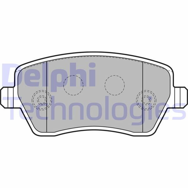 Renault Clio 3 - III / Clio 4 - IV / Modus / Captur / Express Combi / Zoe / Kangoo 2 -II / Duster / Logan / Dokker Ön Fren Balatası 7701208422 - 410608481R - 410604775R