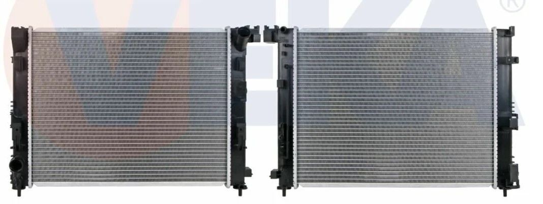 Renault Clio 5 - V (1.0 TCE H4D / 1.3 TCE H5H) Motor Su Radyatörü - 214106666R - 214105FA0A - Veka